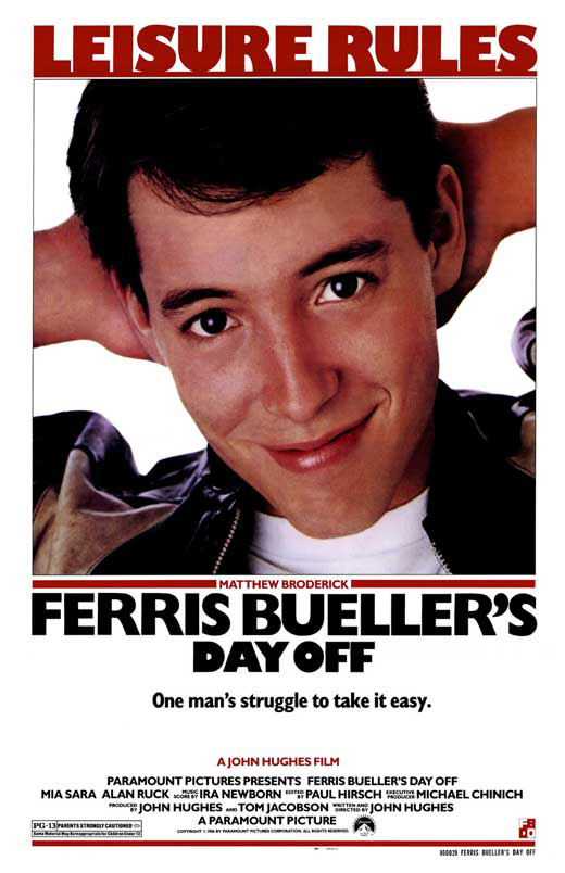 Ferris Bueller’s Day Off (1986) ★★★★☆
